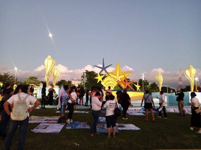 La Jornada Maya Quintana Roo Ana Ram Rez En Canc N Manifestantes